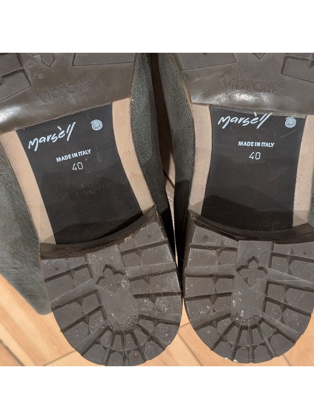 Marsèll | Listo Block-Heel Back-Zip Ankle Boots In Grey - Picture 9 of 16